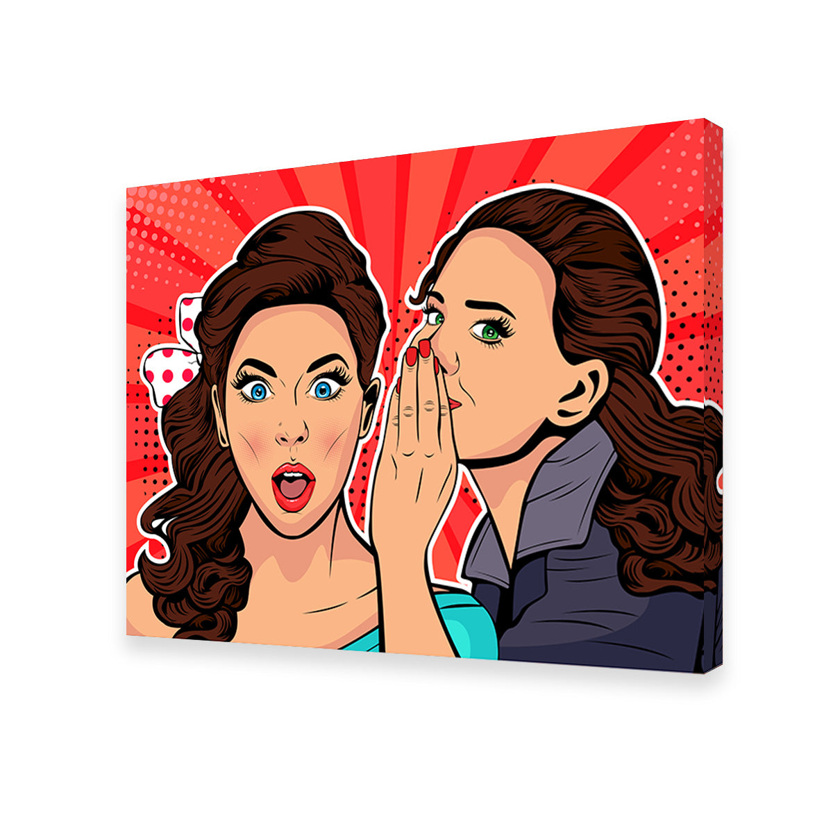Whispering Gossip Wall Art
