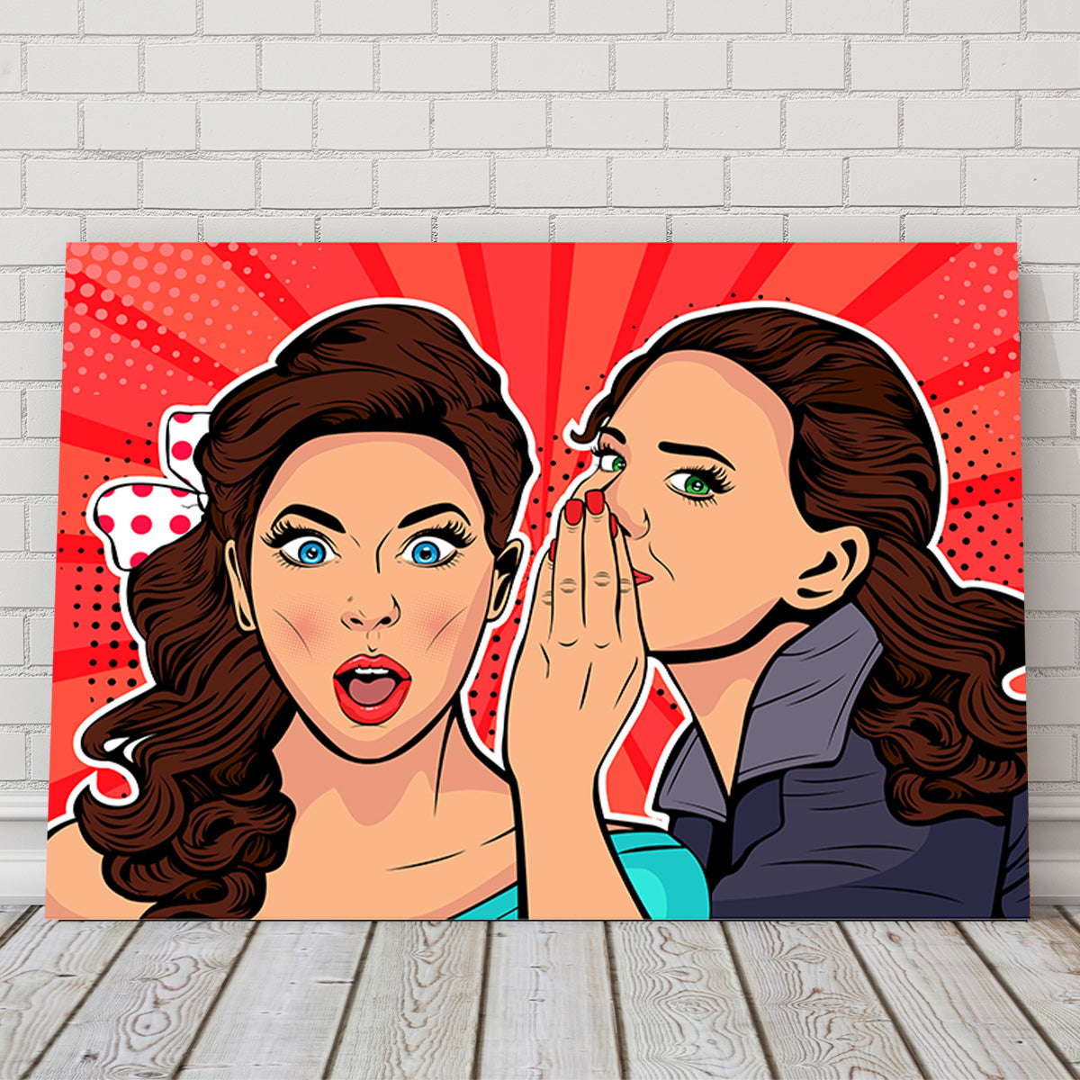 Whispering Gossip Wall Art