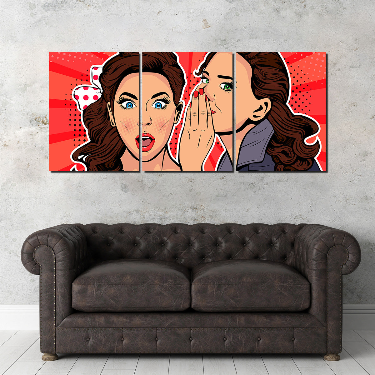Whispering Gossip Wall Art