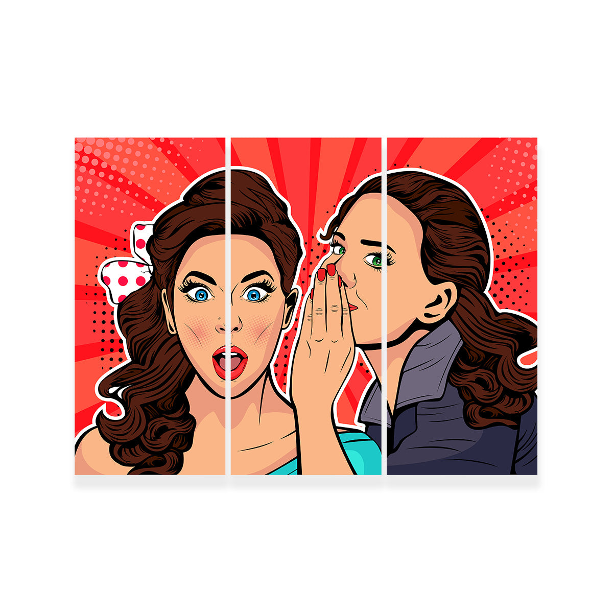 Whispering Gossip Wall Art