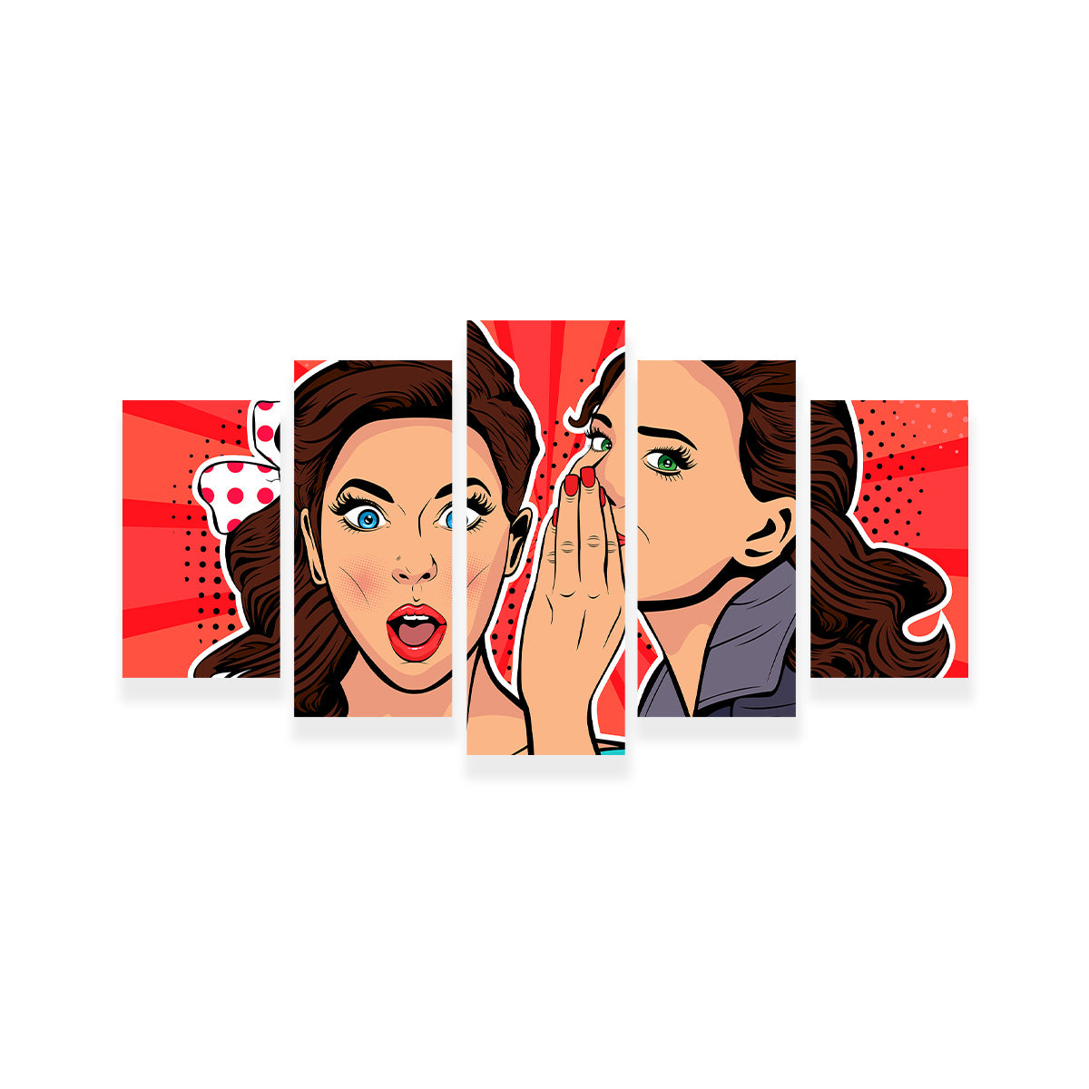 Whispering Gossip Wall Art