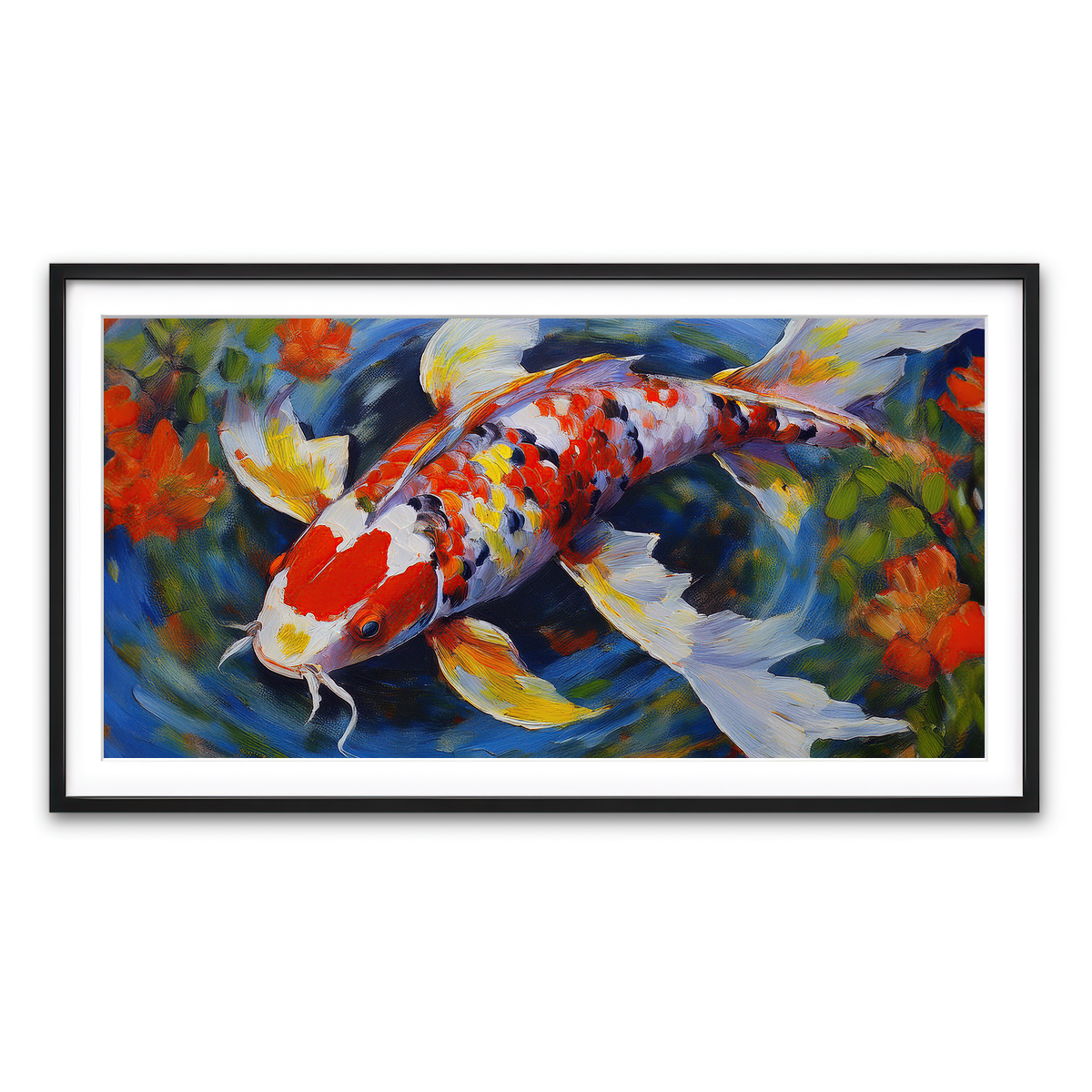 Framed Print 2x1 Black