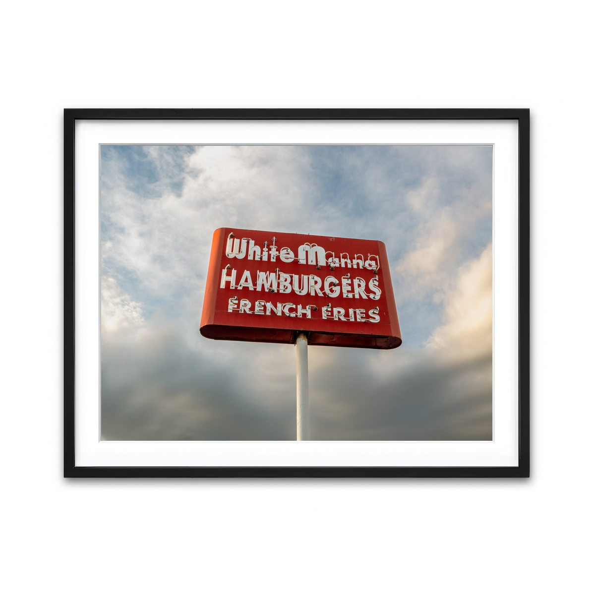 Framed Print 4x3 Black