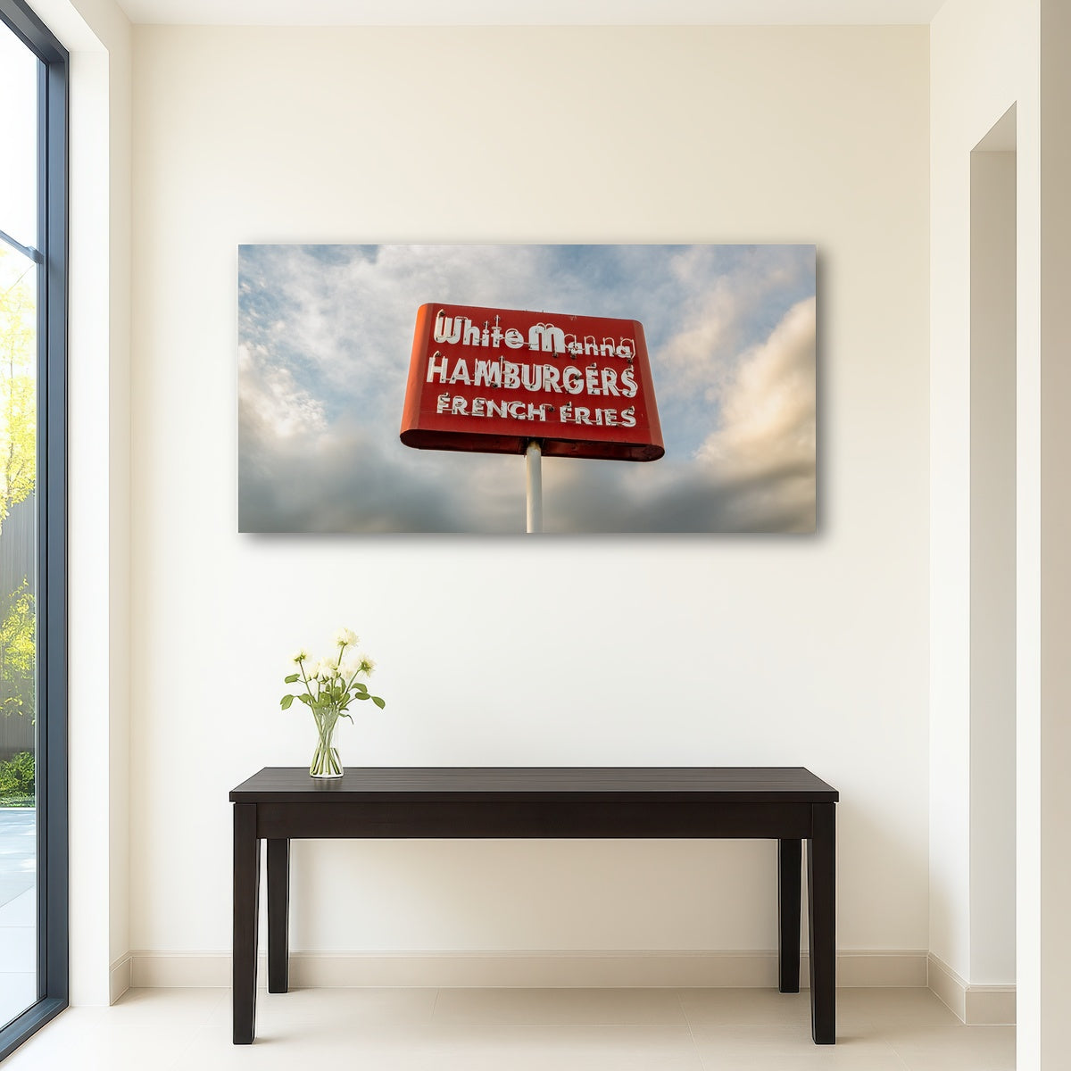 AUTO-MOCKUP ROOM | White Manna