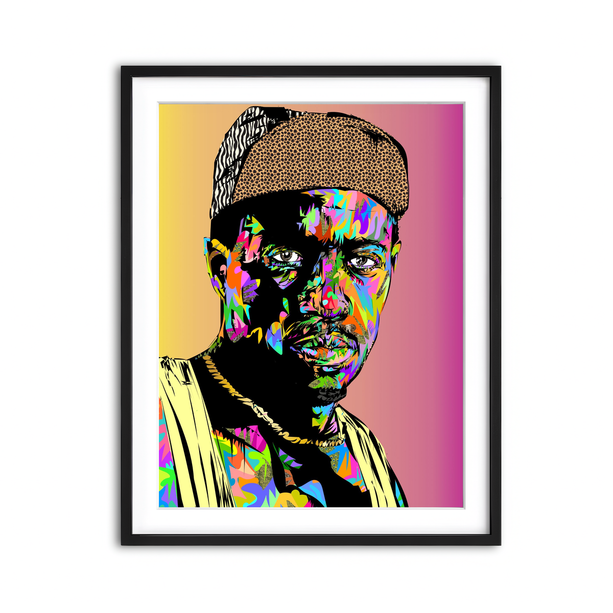 Framed Print 3x4 Black