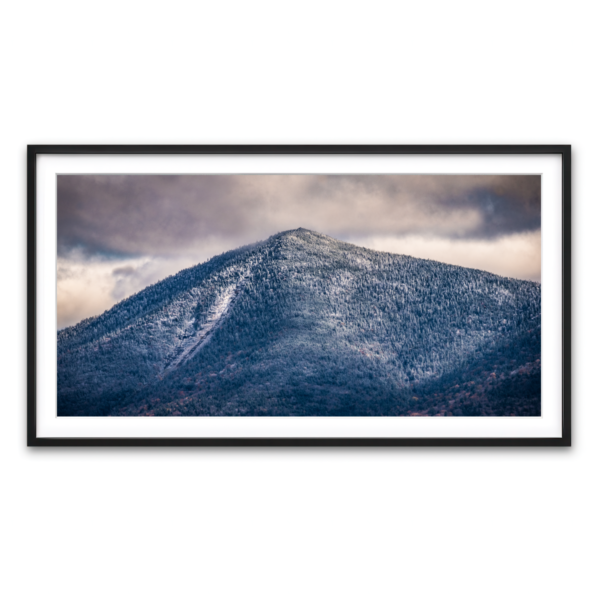 Framed Print 2x1 Black