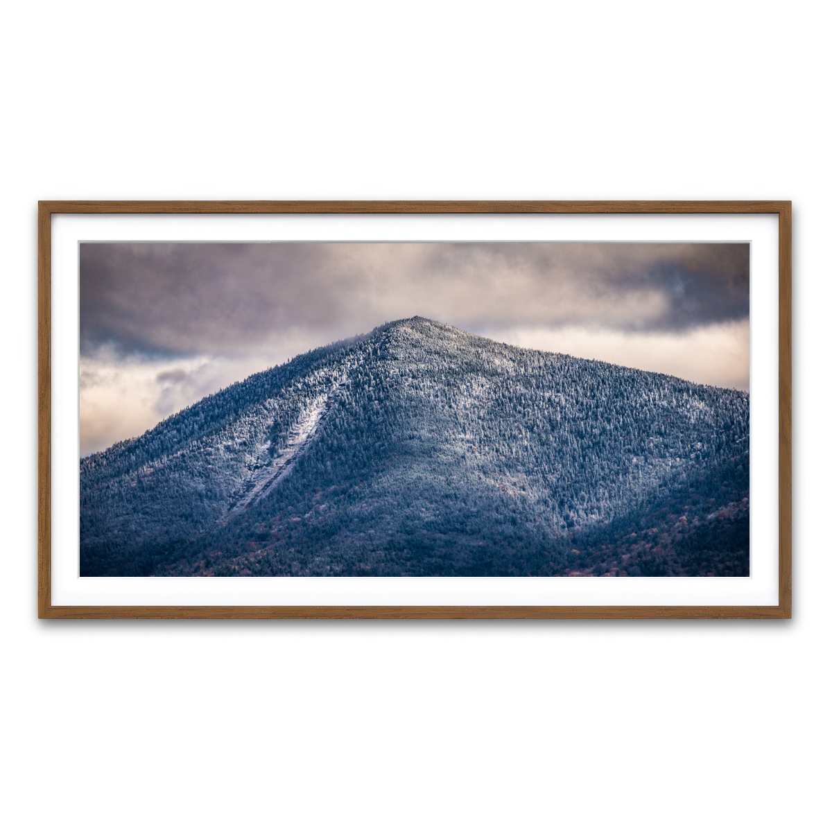 Framed Print 2x1 Walnut