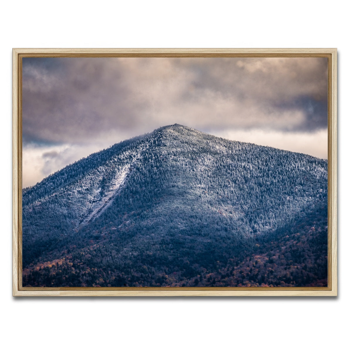 AUTO-MOCKUP WHITE | White Mountain | 1 Piece | Natural Framed Canvas | group=4x3