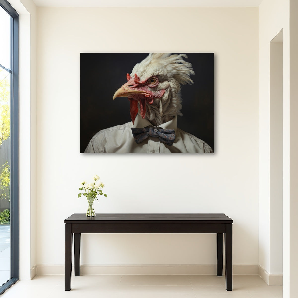 AUTO-MOCKUP ROOM | White Rooster Man