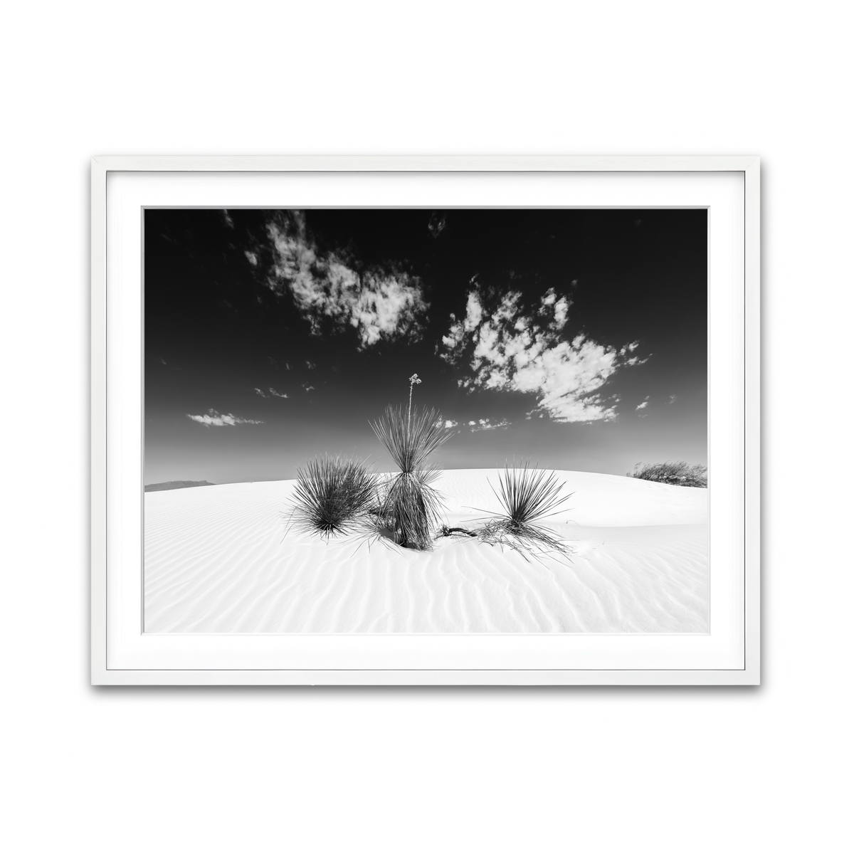 Framed Print 4x3 White