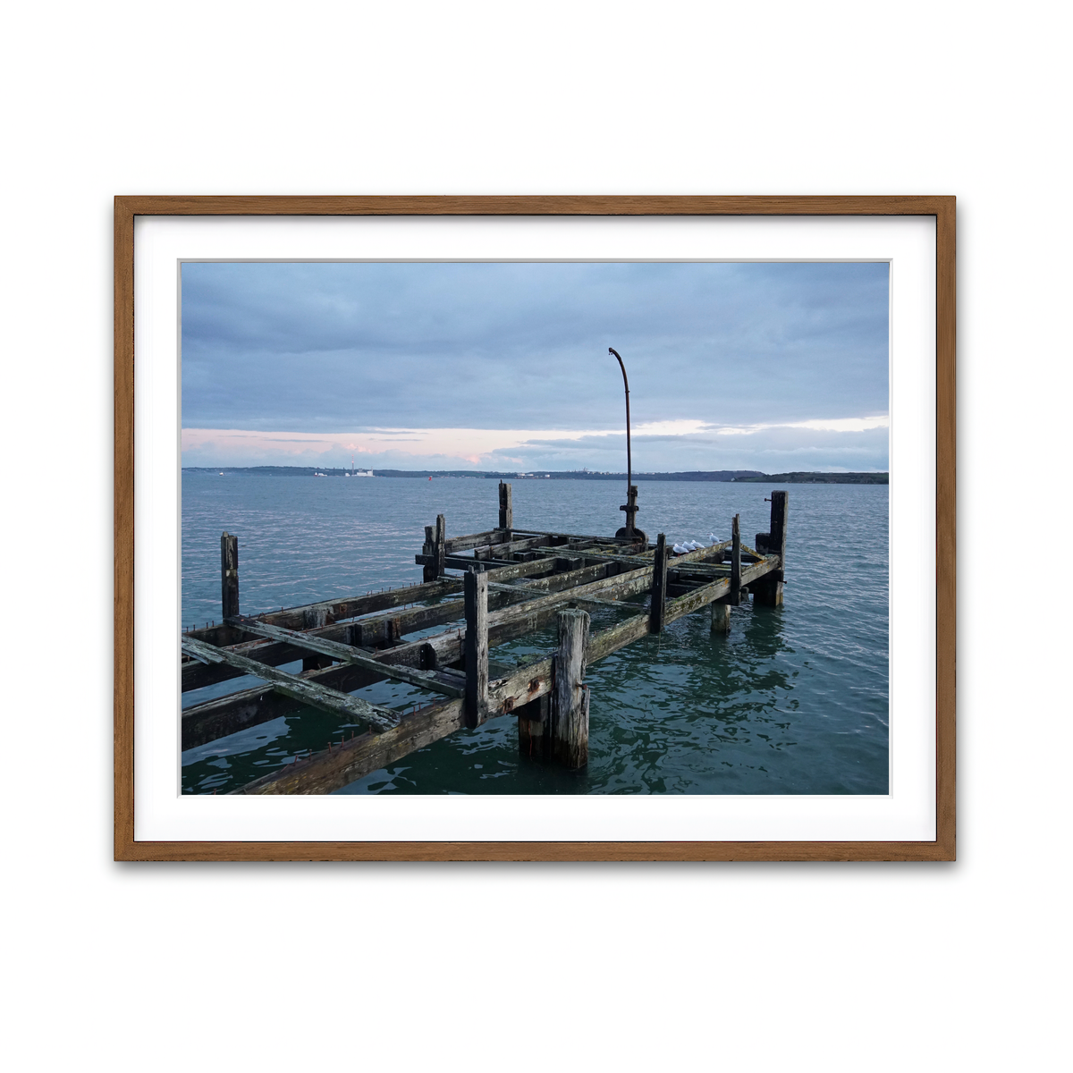 Framed Print 4x3 Walnut