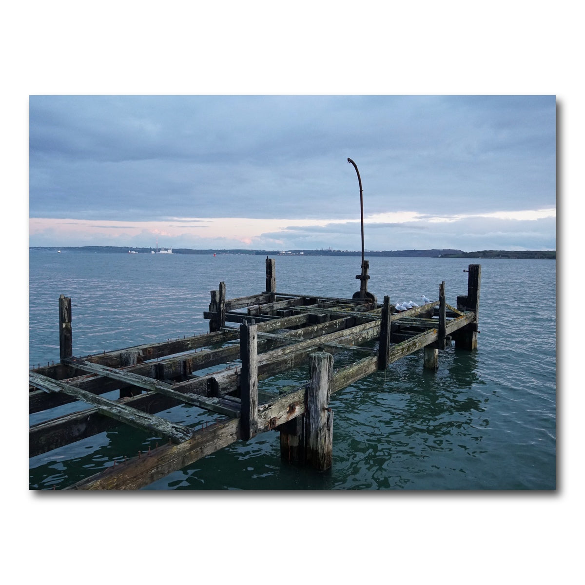 AUTO-MOCKUP WHITE | White Star Lines Pier - Cobh Ireland | 1 Piece | Gallery Wrap Canvas | group=4x3