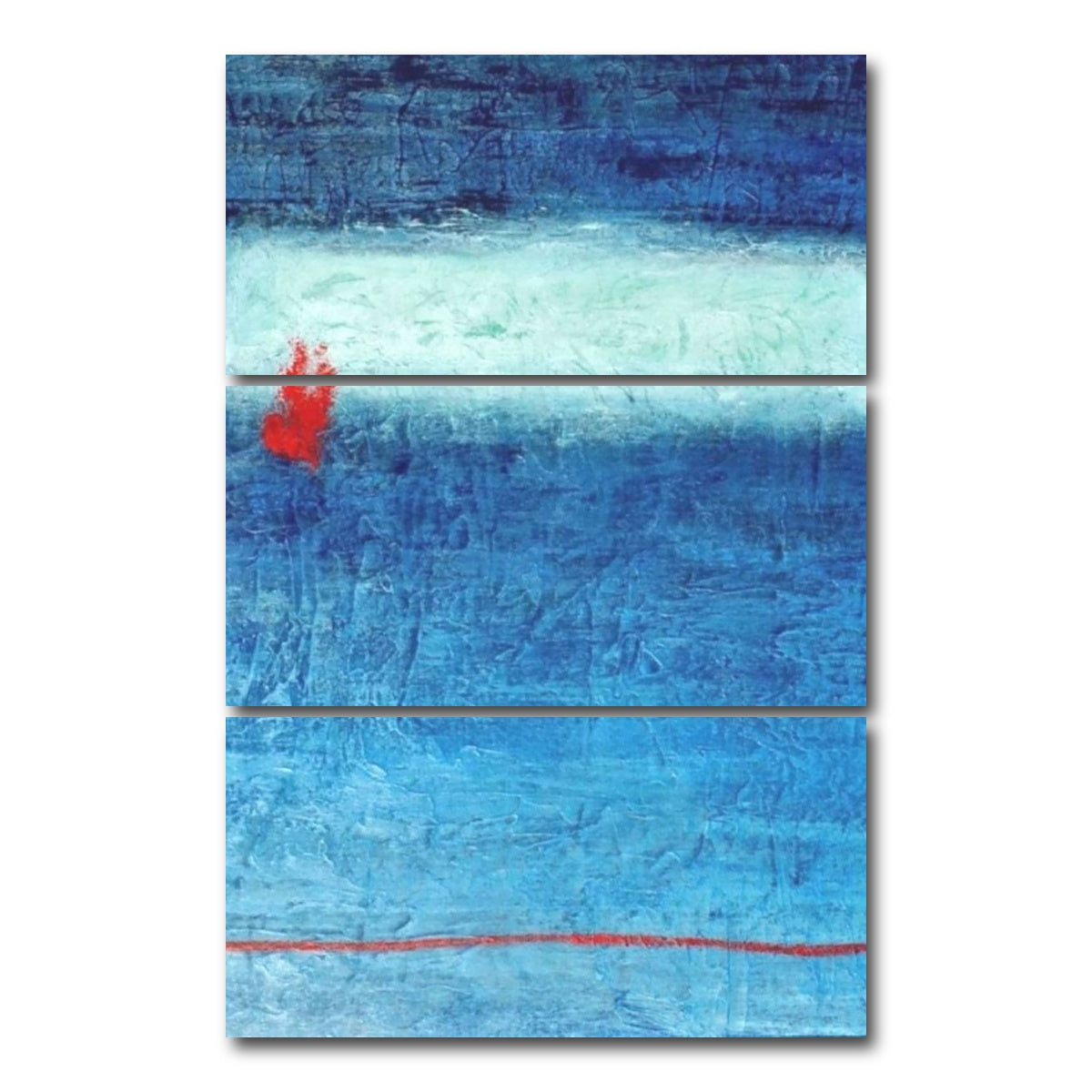 AUTO-MOCKUP WHITE | White cloud at midnight | 3 Piece | Gallery Wrap Canvas | group=12x24_stacked