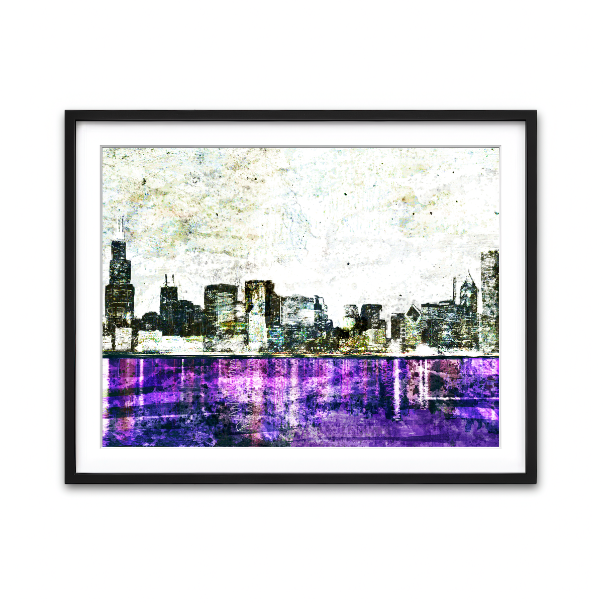 Framed Print 4x3 Black