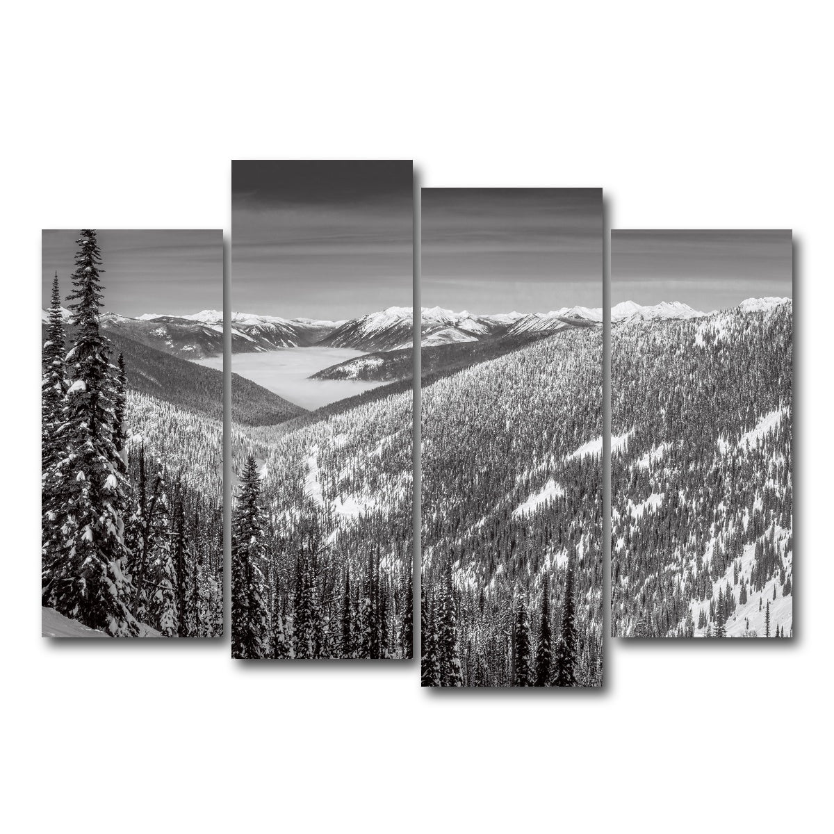 AUTO-MOCKUP WHITE | Whitewater Inversion | 4 Piece | Gallery Wrap Canvas | group=4_normal
