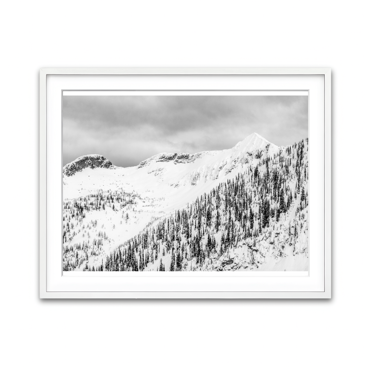 Framed Print 4x3 White