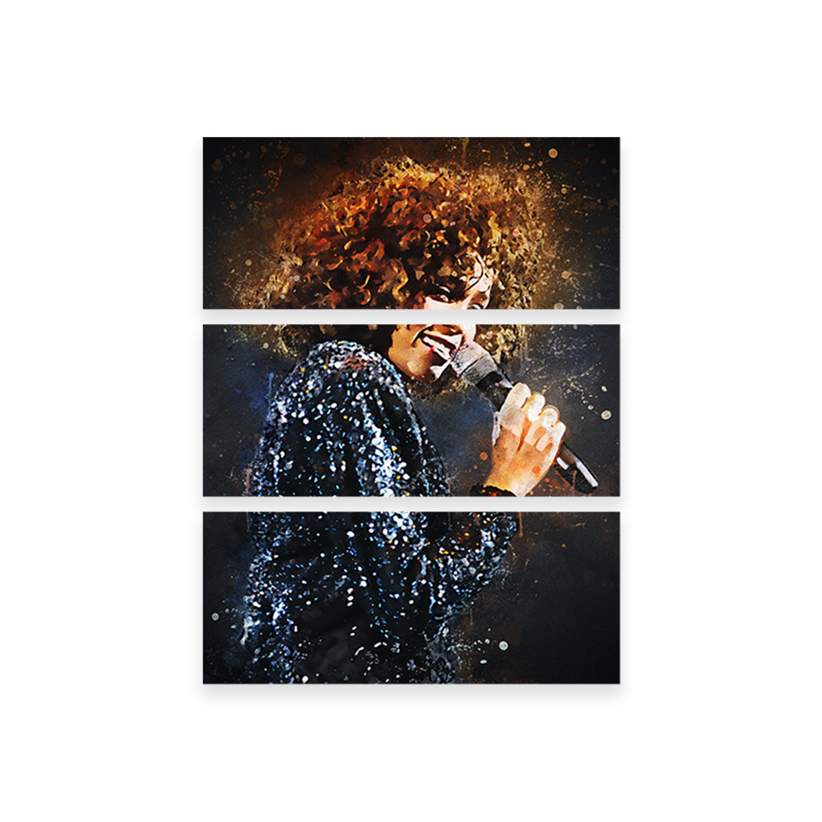 Whitney Houston Painting Wall Art