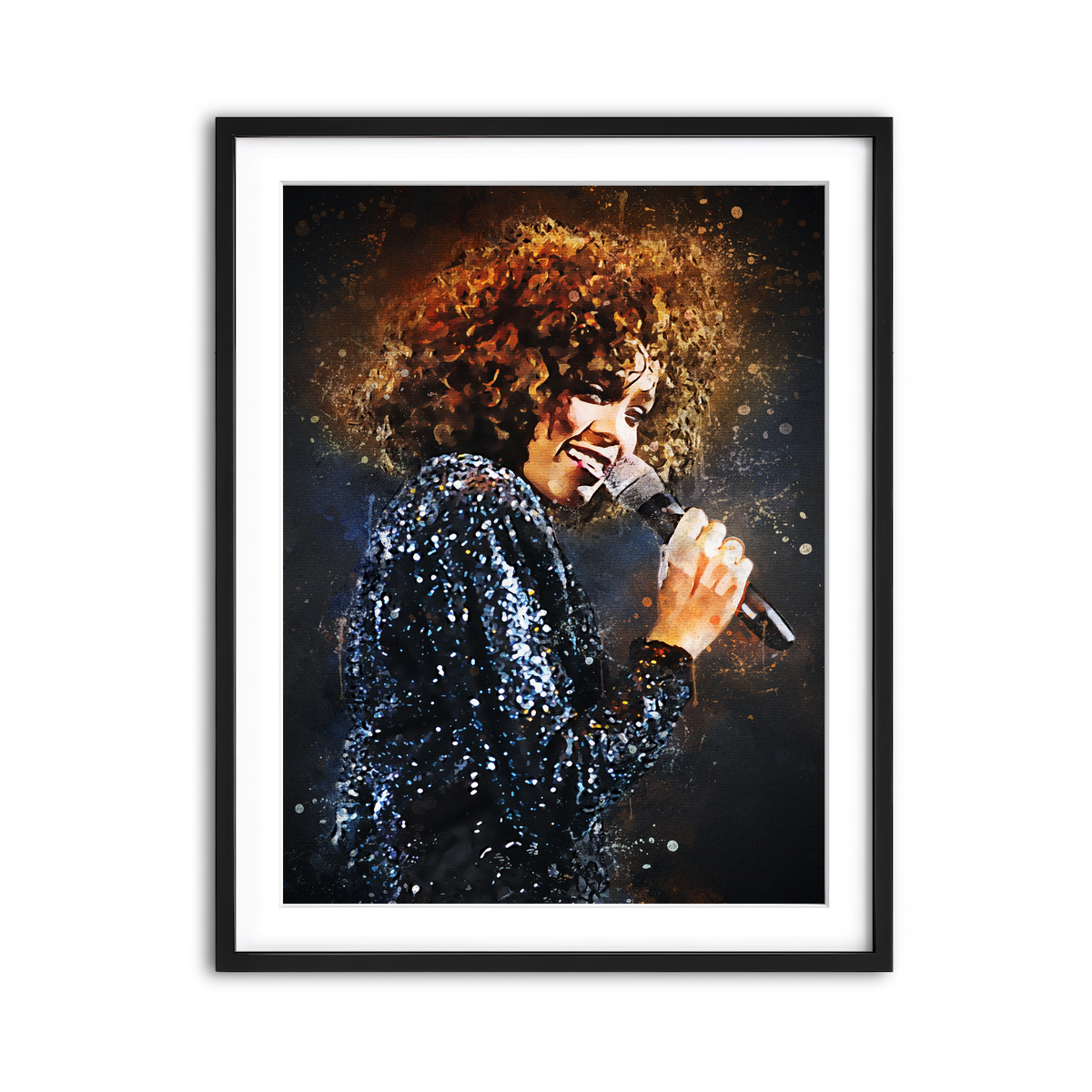Framed Print 3x4 Black