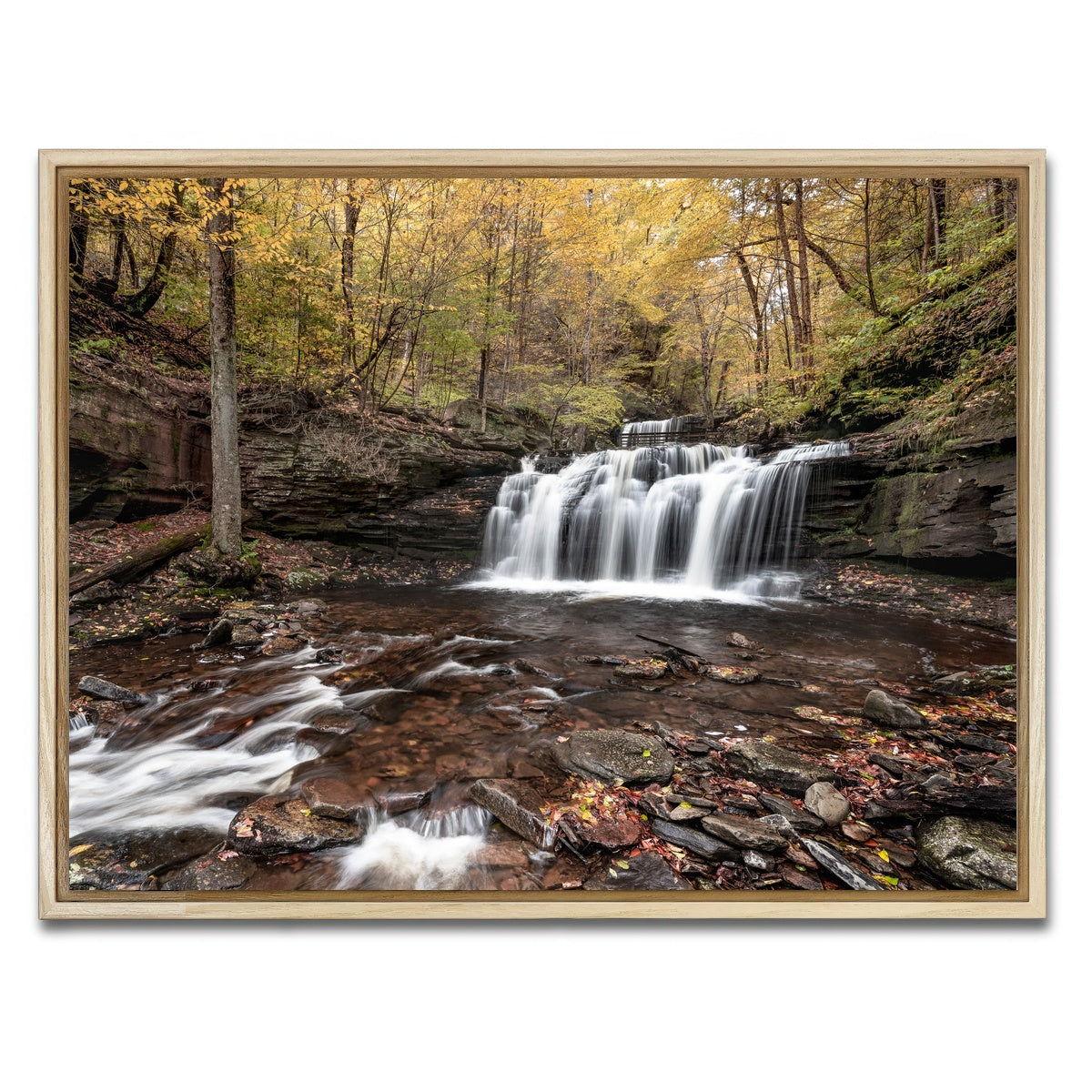 AUTO-MOCKUP WHITE | Who Loves Color | 1 Piece | Natural Framed Canvas | group=4x3