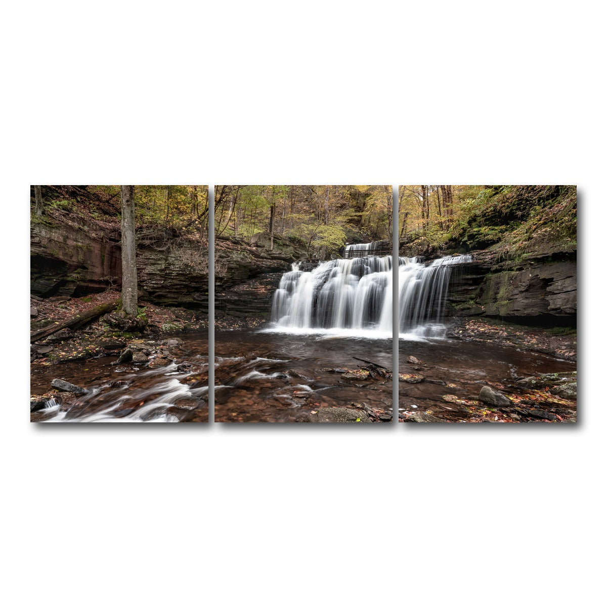 AUTO-MOCKUP WHITE | Who Loves Color | 3 Piece | Gallery Wrap Canvas | group=18x24