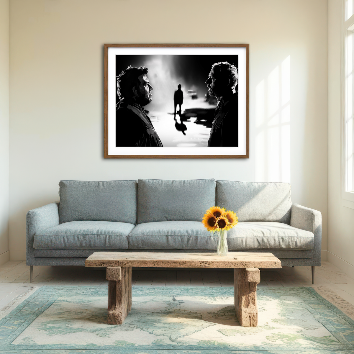 AUTO-MOCKUP ROOM | Who Made You King Of The Zombies Wall Art