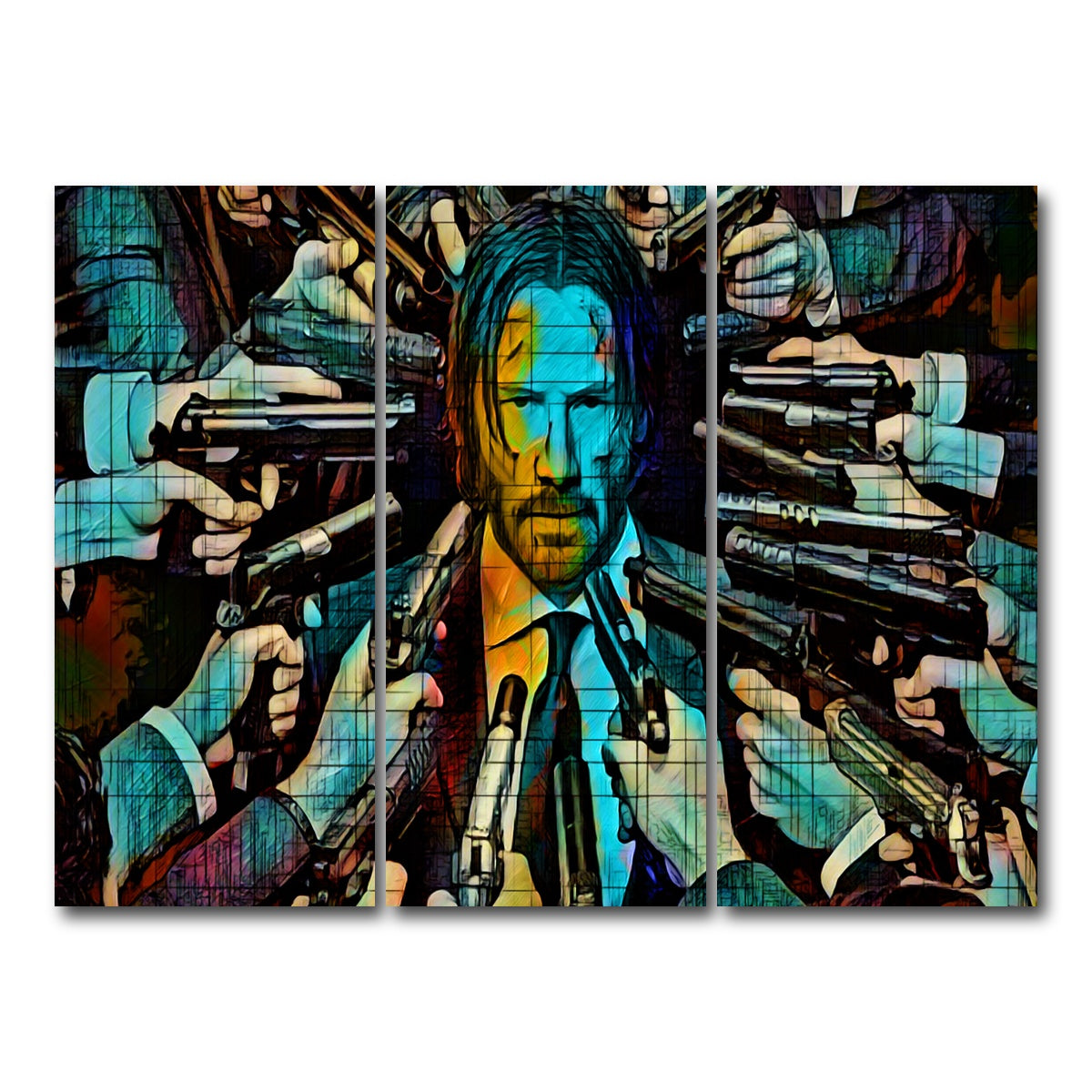 AUTO-MOCKUP WHITE | Wick | 3 Piece | Gallery Wrap Canvas | group=8x18