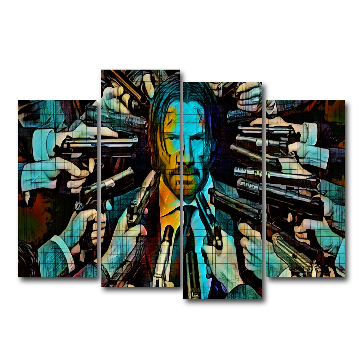 AUTO-MOCKUP WHITE | Wick | 4 Piece | Gallery Wrap Canvas | group=4_normal