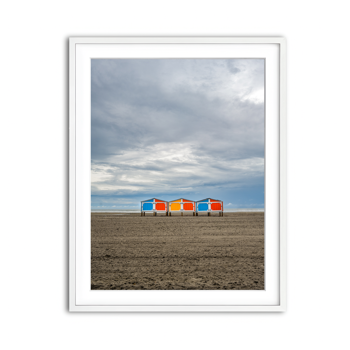 Framed Print 3x4 White