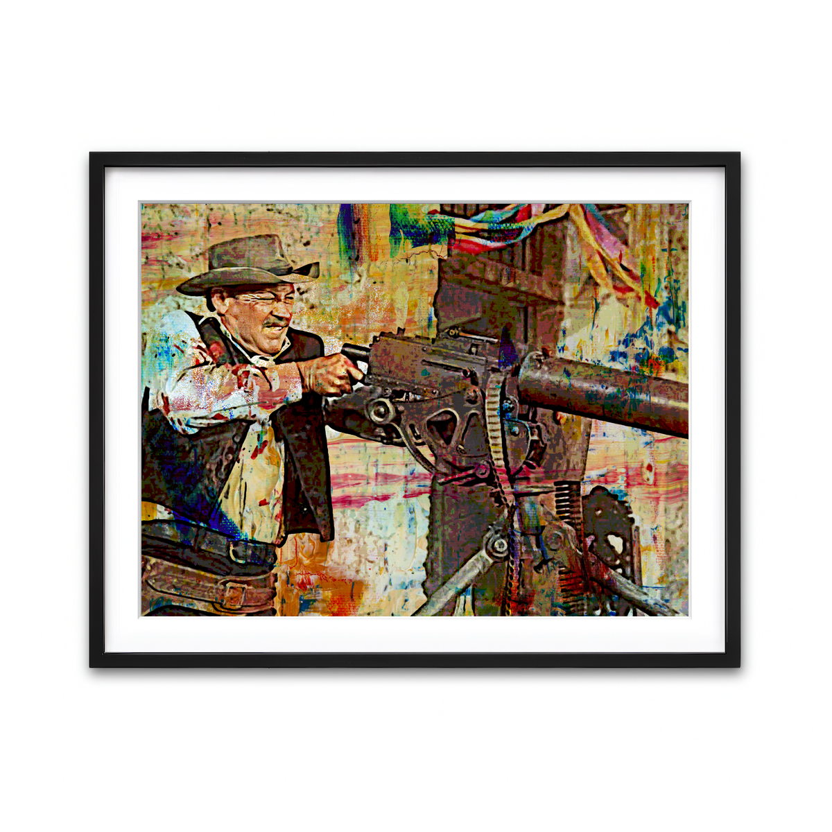 Framed Print 4x3 Black