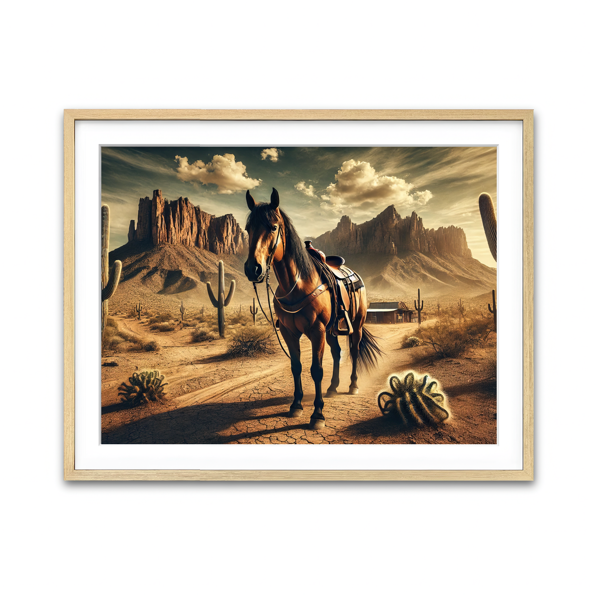 Framed Print 4x3 Natural