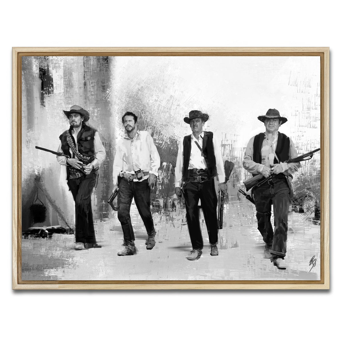 AUTO-MOCKUP WHITE | Wild | 1 Piece | Natural Framed Canvas | group=4x3