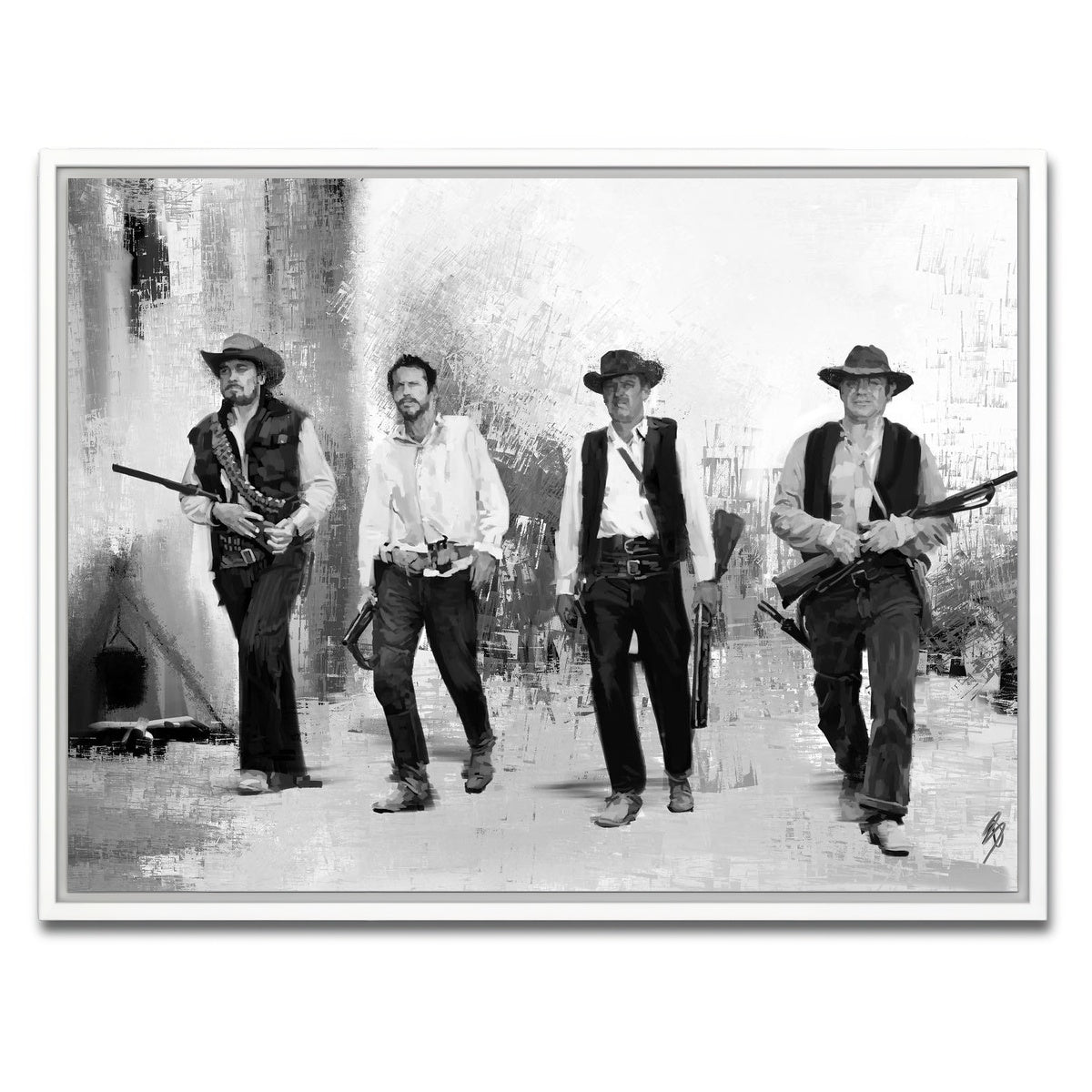 AUTO-MOCKUP WHITE | Wild | 1 Piece | White Framed Canvas | group=4x3