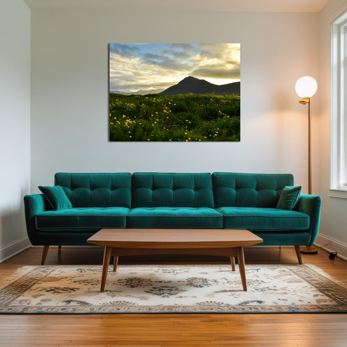 AUTO-MOCKUP ROOM | Wildflowers