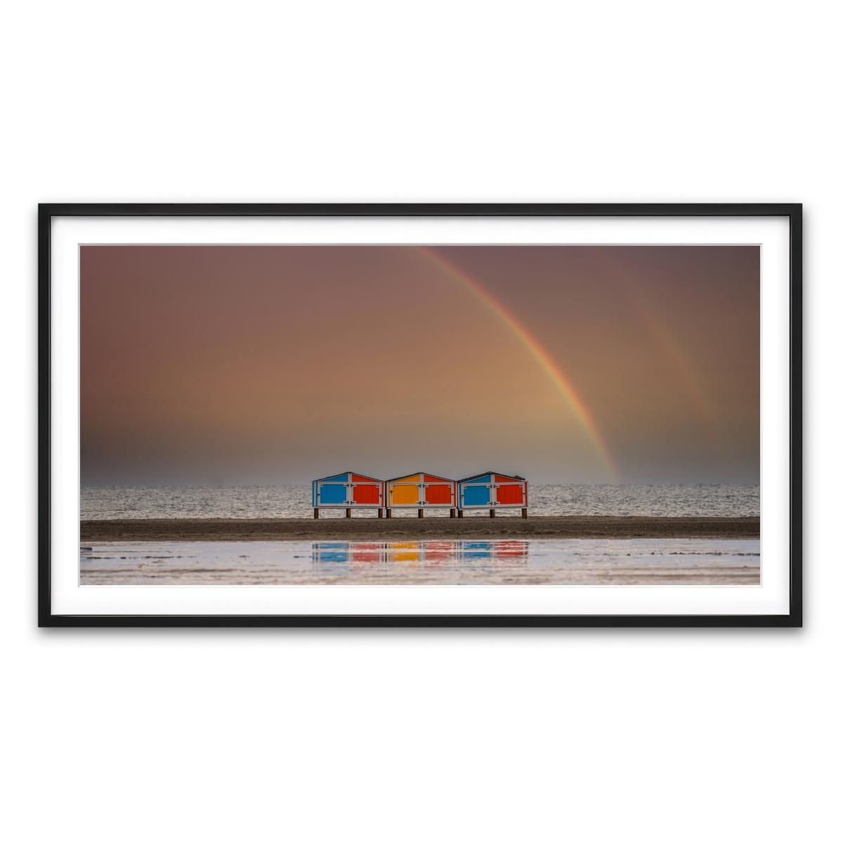 Framed Print 2x1 Black