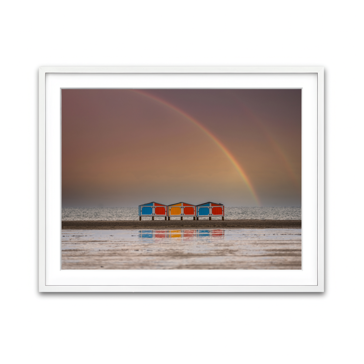 Framed Print 4x3 White