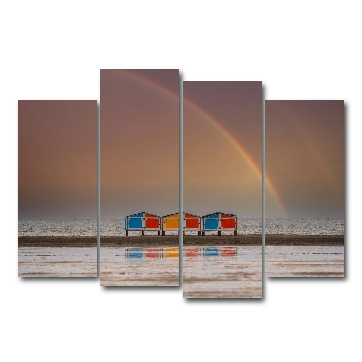 AUTO-MOCKUP WHITE | Wildwood | 4 Piece | Gallery Wrap Canvas | group=4_normal