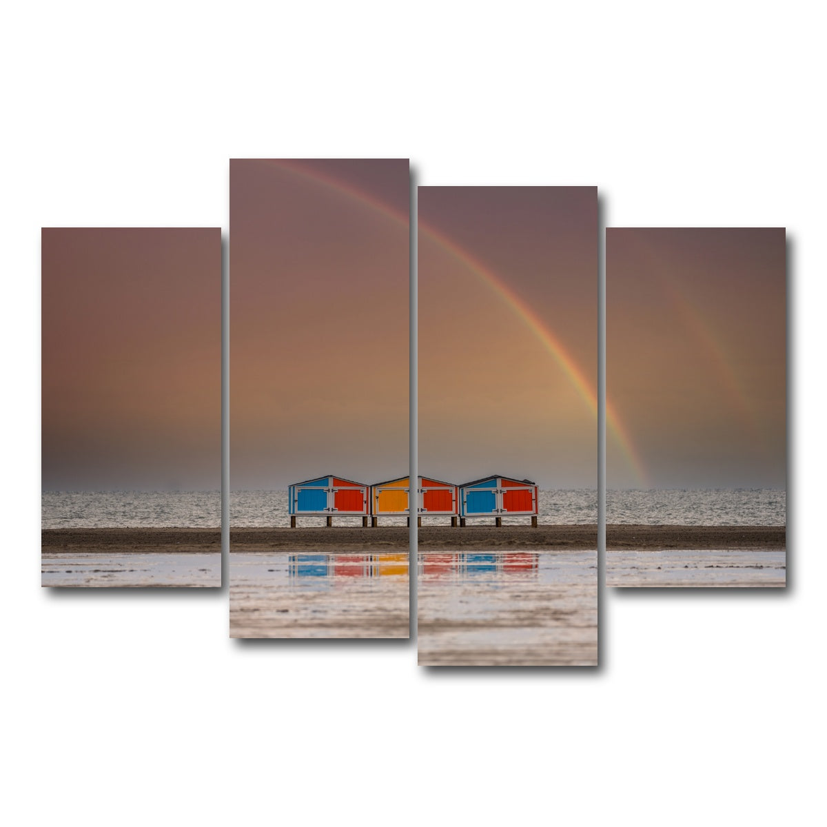 AUTO-MOCKUP WHITE | Wildwood | 4 Piece | Gallery Wrap Canvas | group=4_short