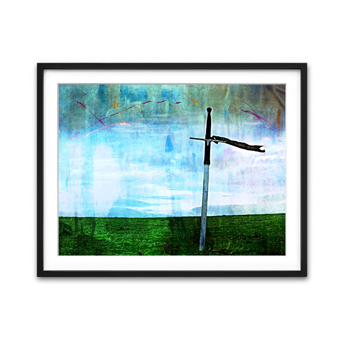 Framed Print 4x3 Black