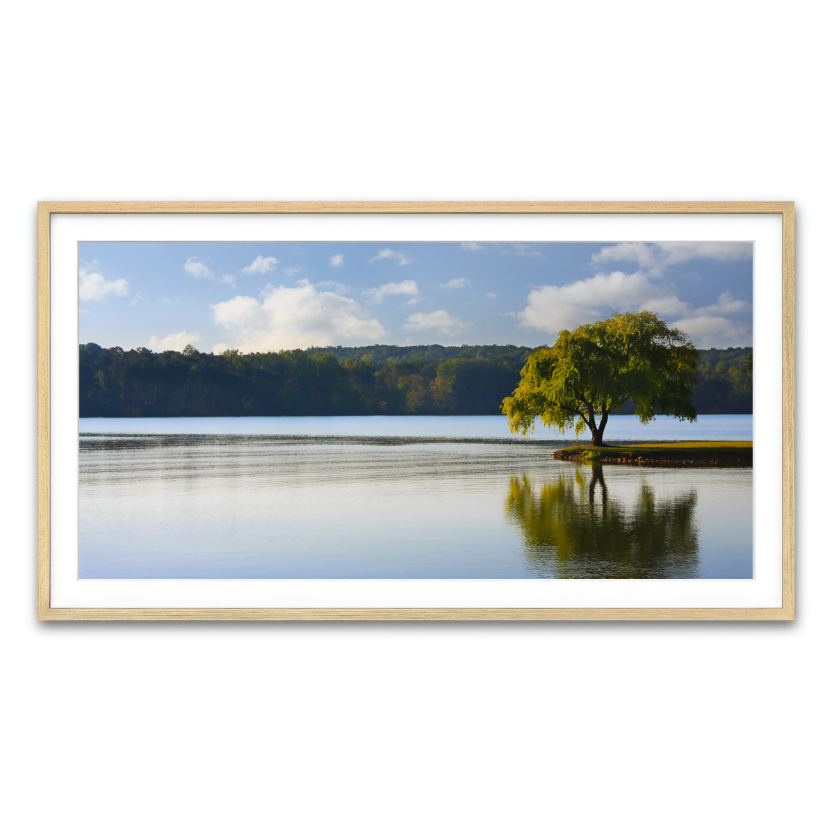 Framed Print 2x1 Natural