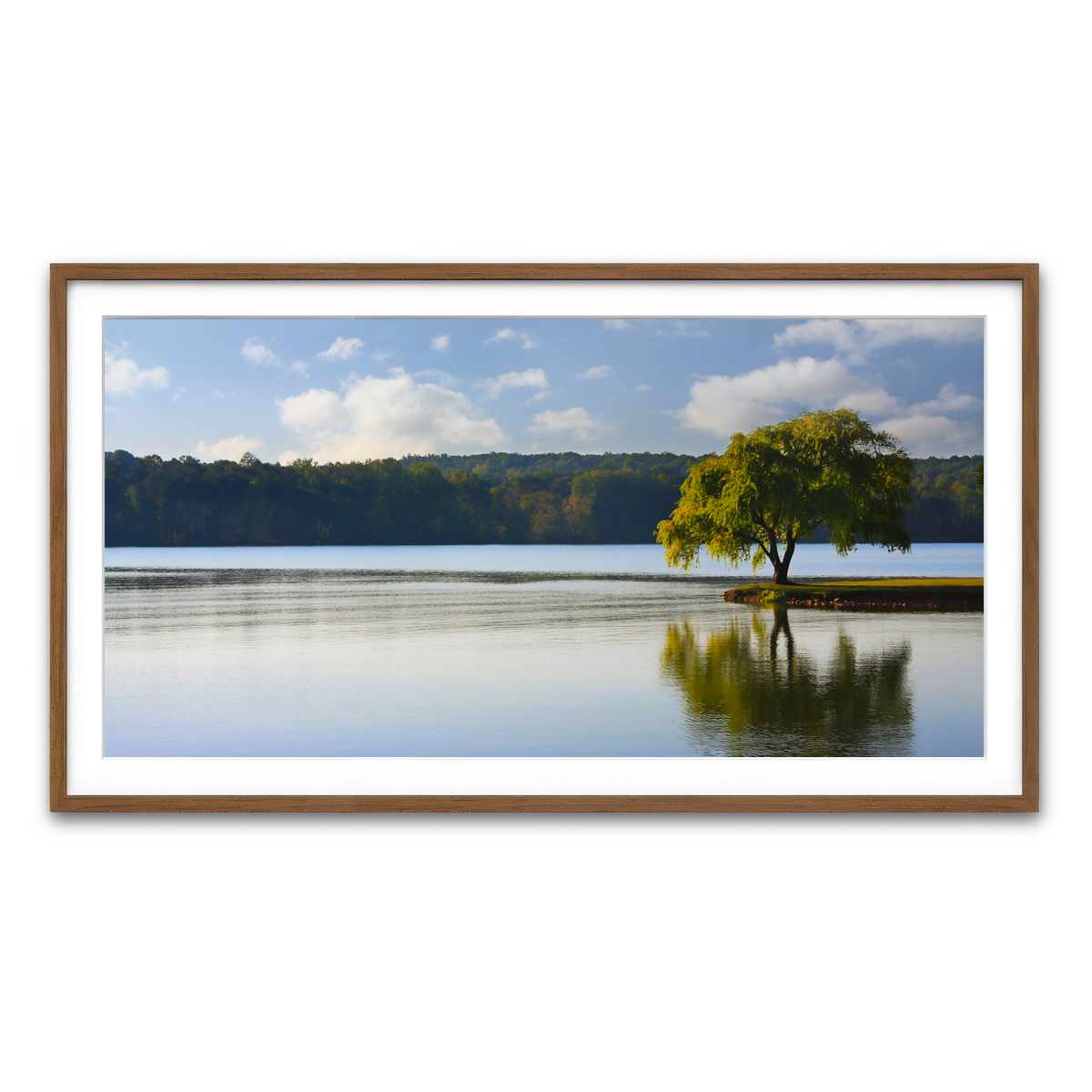 Framed Print 2x1 Walnut