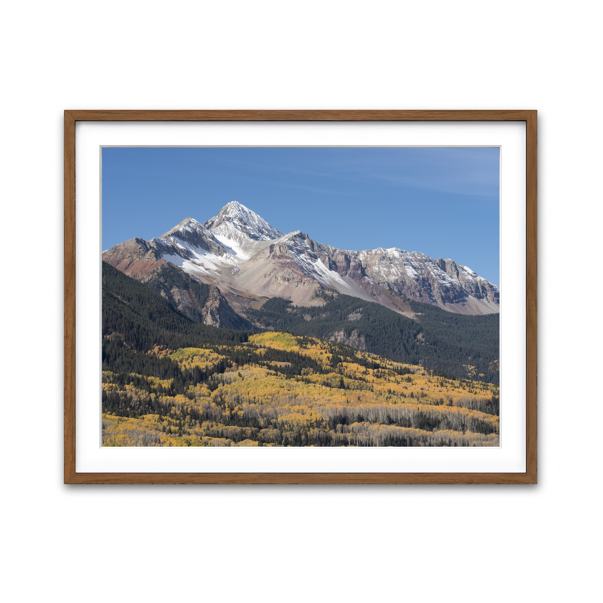 Framed Print 4x3 Walnut
