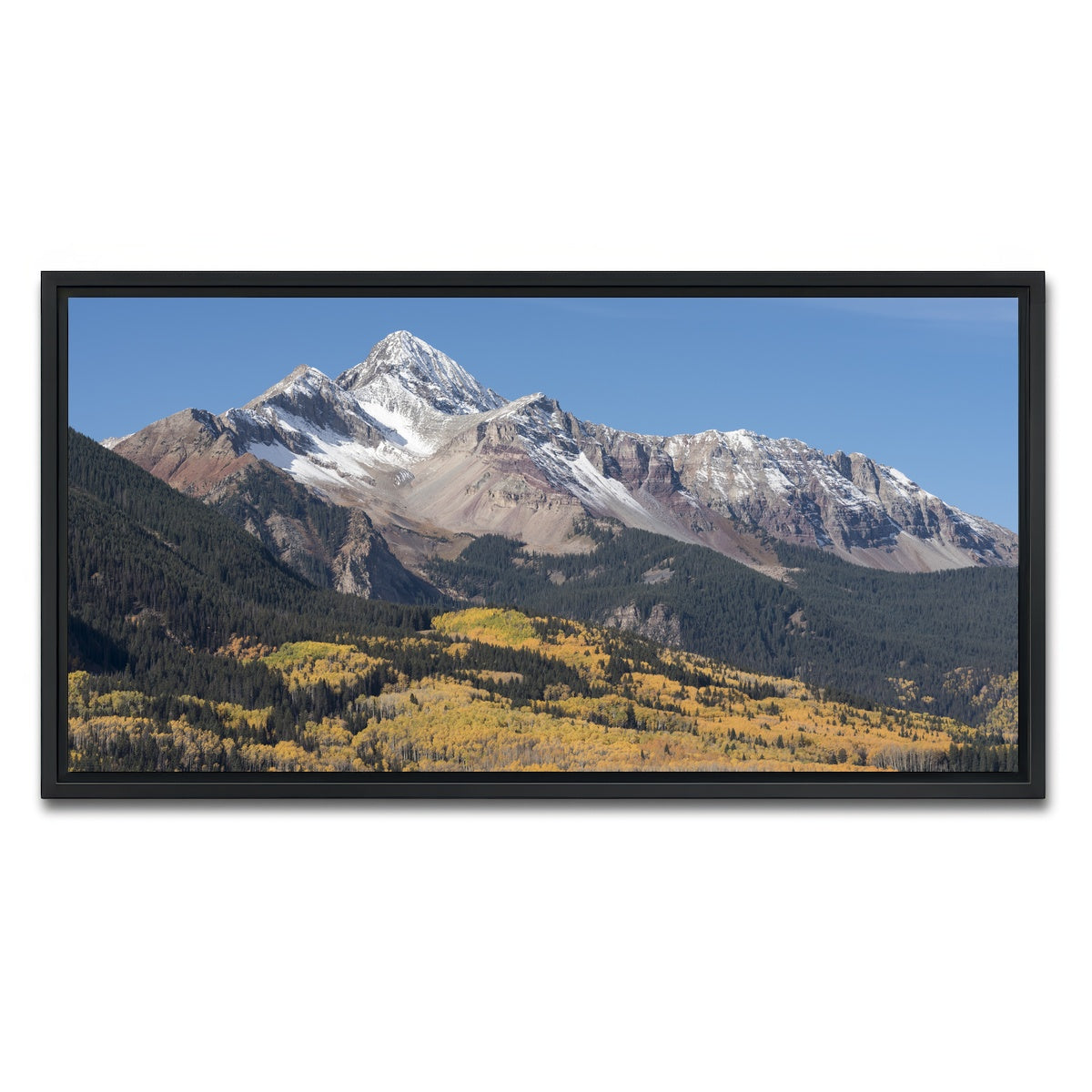 AUTO-MOCKUP WHITE | Wilson Peak | 1 Piece | Black Framed Canvas | group=2x1