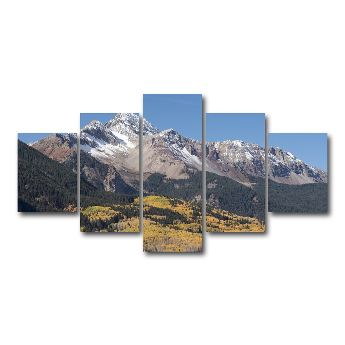 AUTO-MOCKUP WHITE | Wilson Peak | 5 Piece | Gallery Wrap Canvas | group=5_short