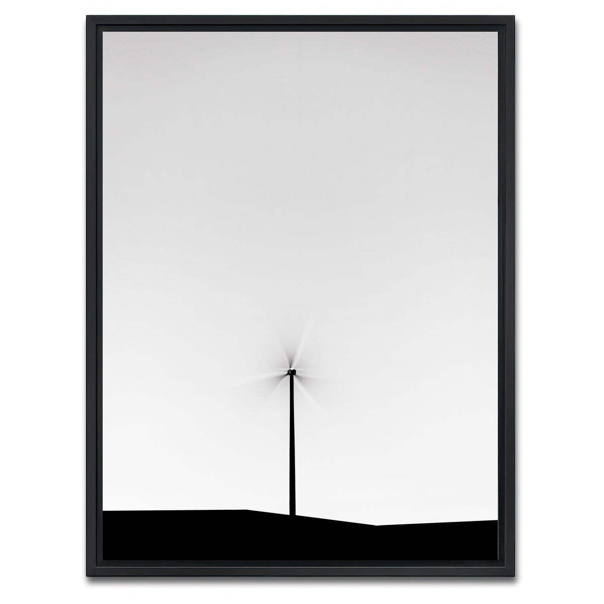AUTO-MOCKUP WHITE | Wind Turbine | 1 Piece | Black Framed Canvas | group=3x4