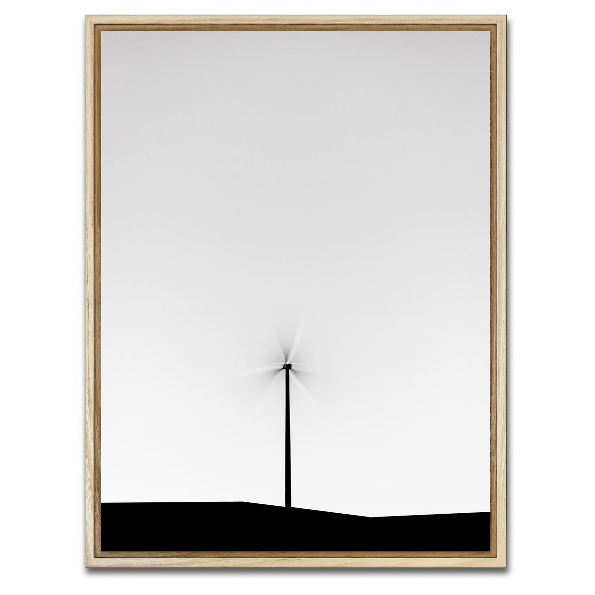 AUTO-MOCKUP WHITE | Wind Turbine | 1 Piece | Natural Framed Canvas | group=3x4