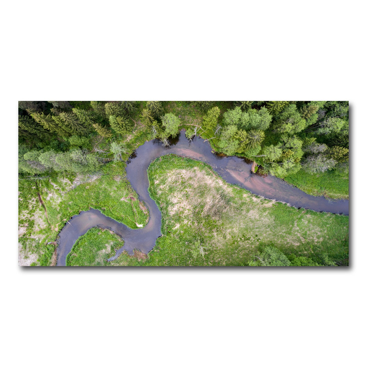 AUTO-MOCKUP WHITE | Winding Creek | 1 Piece | Gallery Wrap Canvas | group=2x1