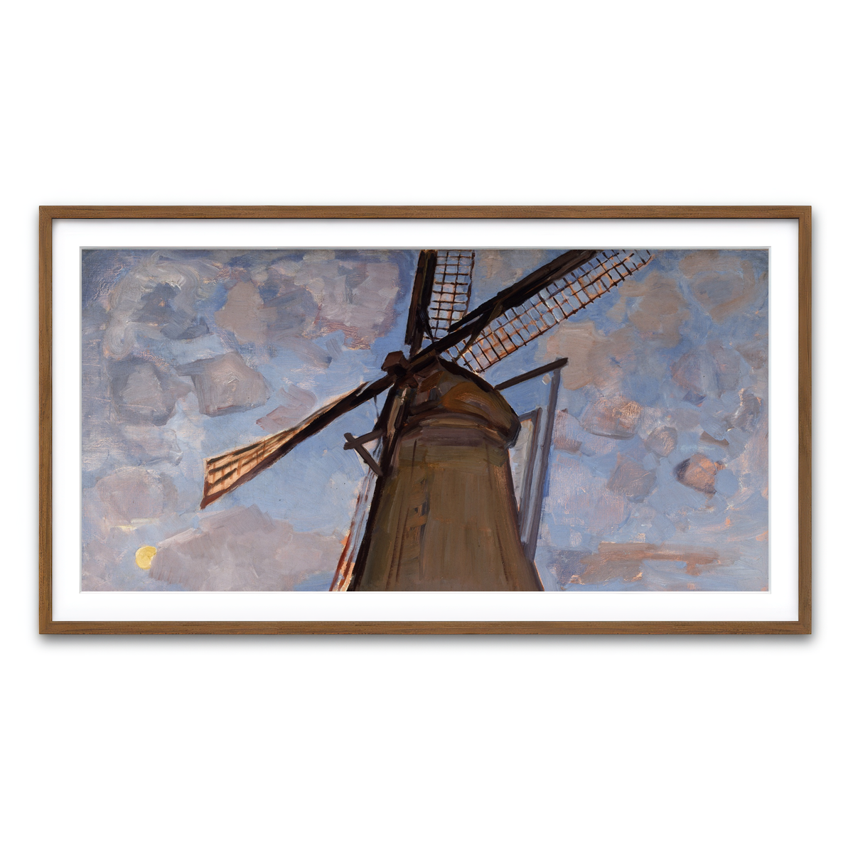 Framed Print 2x1 Walnut