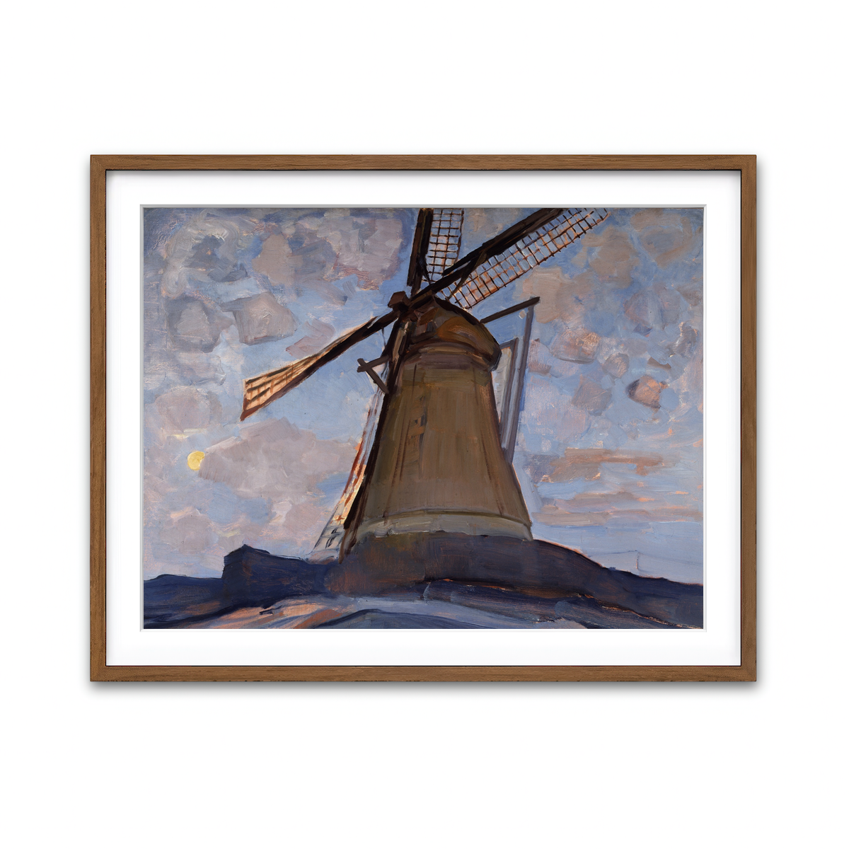 Framed Print 4x3 Walnut