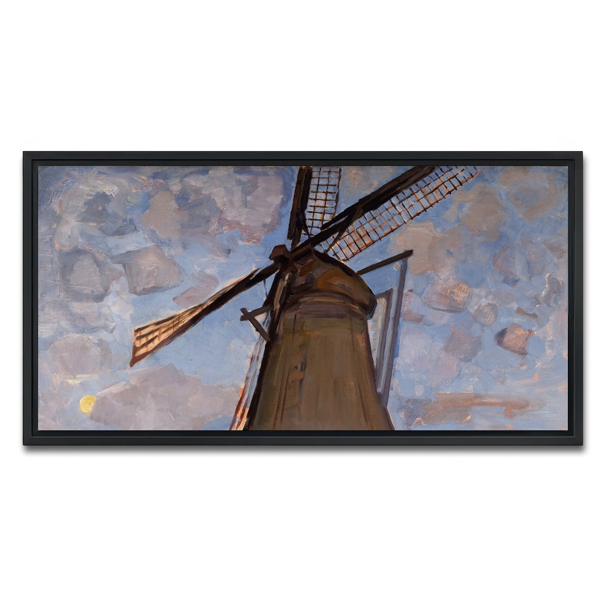 AUTO-MOCKUP WHITE | Windmill, 1917 | 1 Piece | Black Framed Canvas | group=2x1