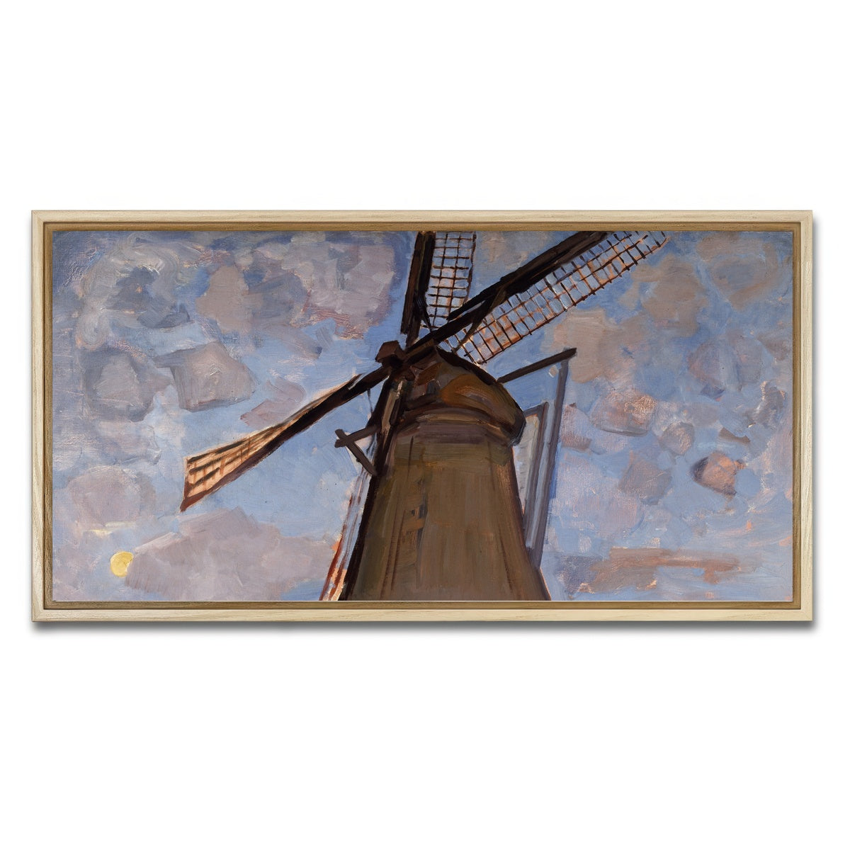 AUTO-MOCKUP WHITE | Windmill, 1917 | 1 Piece | Natural Framed Canvas | group=2x1